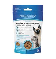 Francodex Pochoutka Breath Dental kočka  65g