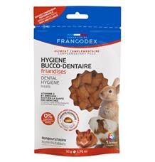 Francodex Pochoutka Dental pro hlodavce a králíky  50g