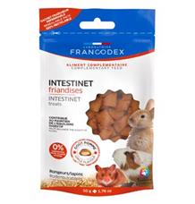 Francodex Pochoutka Intestinet pro hlod. a králíky 50g Francodex Pochoutka Intestinet pro hlod. a králíky 50g