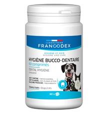 Francodex Žvýkací zubní pasta v tabletách pes 60tbl. Francodex Žvýkací zubní pasta v tabletách pes 60tbl.