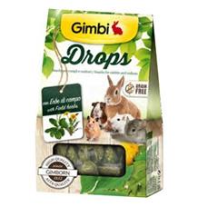 Gimbi Drops pro hlodavce s polními bylinkami 50 g Gimbi Drops pro hlodavce s polními bylinkami 50 g
