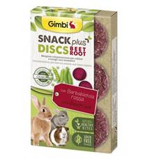 Gimbi Snack Plus DISCS červená řepa