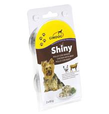 Gimborn Konzerva ShinyDog Kuře/Hovězí 2x85 g