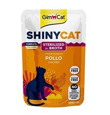 Gimcat ShinyCat kapsa kuře ve vývaru Sterilized