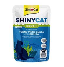 Gimcat ShinyCat kapsa tuňák žlut.s quinoa ve vývaru