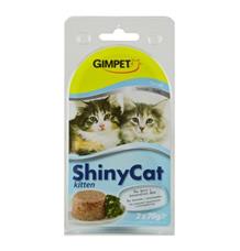 Gimpet kočka konz. ShinyCat Junior tuňák 2x70g Gimpet kočka konz. ShinyCat Junior tuňák 2x70g