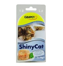 Gimpet kočka konz. ShinyCat tuňák/krevety 2x70g Gimpet kočka konz. ShinyCat tuňák/krevety 2x70g