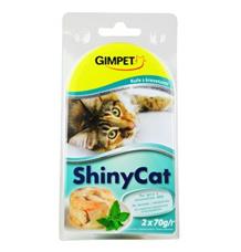 Gimpet Shiny Cat Kuře+Krevety 2x70 g