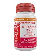 Giom pes Beta-karoten plus 60 tbl+25% zdarma 