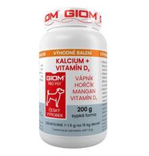 Giom pes Kalcium+D3 200g plv Giom pes Kalcium+D3 200g plv