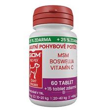 Giom S pes Akutní pohybové potíže 60 tbl. + 25% zdarma