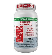 Giom S pes Kalcium+D3 200g plv Giom S pes Kalcium+D3 200g plv