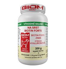 Giom S pes Na srst Biotin FORTE 200g plv Giom S pes Na srst Biotin FORTE 200g plv
