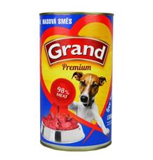GRAND konz. pes mas.směs 1,3 kg GRAND konz. pes mas.směs 1,3 kg