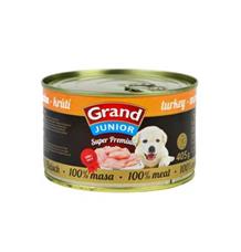 GRAND konz. Superpremium Junior pes krůtí 405 g GRAND konz. Superpremium Junior pes krůtí 405 g