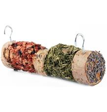 HamStake Březové krmítko s bylinkami a zeleninou 20 cm HamStake Březové krmítko s bylinkami a zeleninou 20 cm