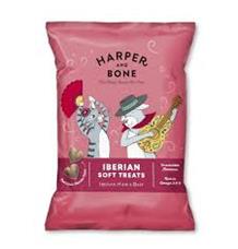 Harper and Bone Cat & Dog iberské měkké pamlsky hovězí 90g