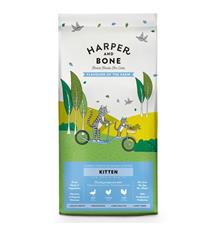 Harper and Bone Cat Kitten příchutě farmy 4 x 5 kg + 2 kg ZDARMA Harper and Bone Cat Kitten příchutě farmy 4 x 5 kg + 2 kg ZDARMA