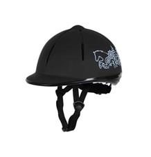 Helma Covalliero BEAUTY VG1, dětská černá, 52-55 Helma Covalliero BEAUTY VG1, dětská černá, 52-55