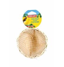 Hnízdo pro ptáky do klece proutěné 11cm Zolux