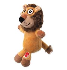 Hračka DF Silent Squeak lev oranžový 23 cm Hračka DF Silent Squeak lev oranžový 23 cm