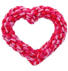 Hračka DOG FANTASY srdce 11 cm Hračka DOG FANTASY srdce 11 cm