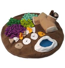 Hračka EP Sniff mat čmuchací podložka s veverkou 70 cm Hračka EP Sniff mat čmuchací podložka s veverkou 70 cm