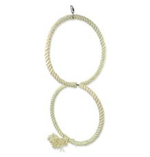 Hračka EPIC PET závěsná - lanové kruhy 85cm 1 ks Hračka EPIC PET závěsná - lanové kruhy 85cm 1 ks