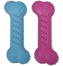 Hračka gumová kost se zvukem 17 cm Hračka gumová kost se zvukem 17 cm