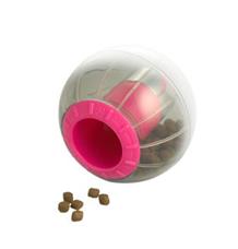 Hračka kočka CATRINE Catmosphere treat ball červená 9,5 cm
