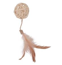 Hračka kočka ETHICAT RATTAN míček Zolux Hračka kočka ETHICAT RATTAN míček Zolux