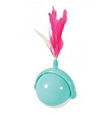 Hračka kočka mechanická míček s peříčky Zolux 1 ks Hračka kočka mechanická míček s peříčky Zolux 1 ks