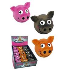 HRAČKA LATEX PRASEČÍ HLAVA 8 cm 1 ks HRAČKA LATEX PRASEČÍ HLAVA 8 cm 1 ks