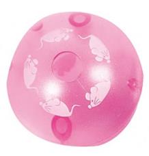 Karlie Hračka míček s Catnipem - možnost plnění pamlsky 5,5cm