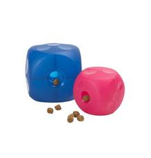 Hračka pes BUSTER Soft Cube 12 cm modrá