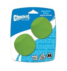 Hračka pes Chuckit Erratic Ball M 6cm/2ks Hračka pes Chuckit Erratic Ball M 6cm/2ks