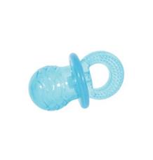 Hračka pes dudlík TPR POP PACIFIER tyrkysová Zolux 7 cm