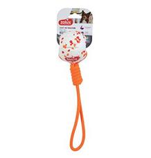 Hračka pes ETPU činka s lanem Zolux 1 ks Hračka pes ETPU činka s lanem Zolux 1 ks