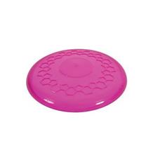 Hračka pes FRISBEE TPR POP růžová Zolux 23 cm