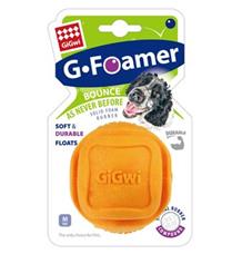 Hračka pes GiGwi Foamer Ball míček z tvrzené pěny oran 1 ks