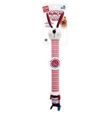 Hračka pes GiGwi Plush Friendz králík S křupavý krk 1 ks
