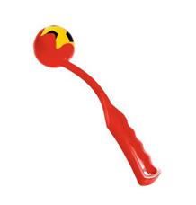 Hračka pes Házedlo 32cm oranžová KAR