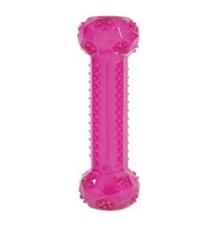 Hračka pes kost TPR POP STICK Zolux 25cm růžová