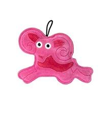 Hračka pes LEATHER CAPRICORN kůže,růžová Kiwi 20 cm Hračka pes LEATHER CAPRICORN kůže,růžová Kiwi 20 cm