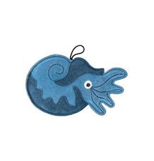 Hračka pes LEATHER NAUTILUS kůže,modrá Kiwi 21 cm Hračka pes LEATHER NAUTILUS kůže,modrá Kiwi 21 cm