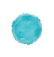 Hračka pes míček TPR POP BALL tyrkysová Zolux 6 cm