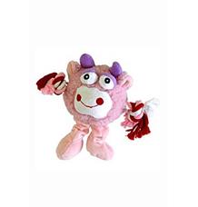 Hračka pes Monster Friend růžový plyš 21 cm