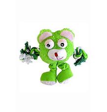 Hračka pes Monster Friend zelený plyš 21 cm