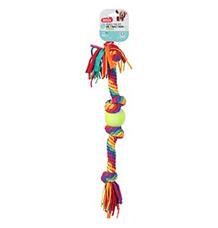 Hračka pes RAINBOW Tenis.míček Zolux 60cm