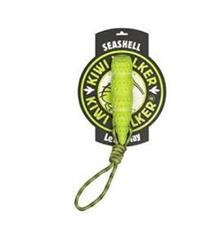 Hračka pes SEASHELL MAXI, plov z TPR zelená Kiwi 1 ks